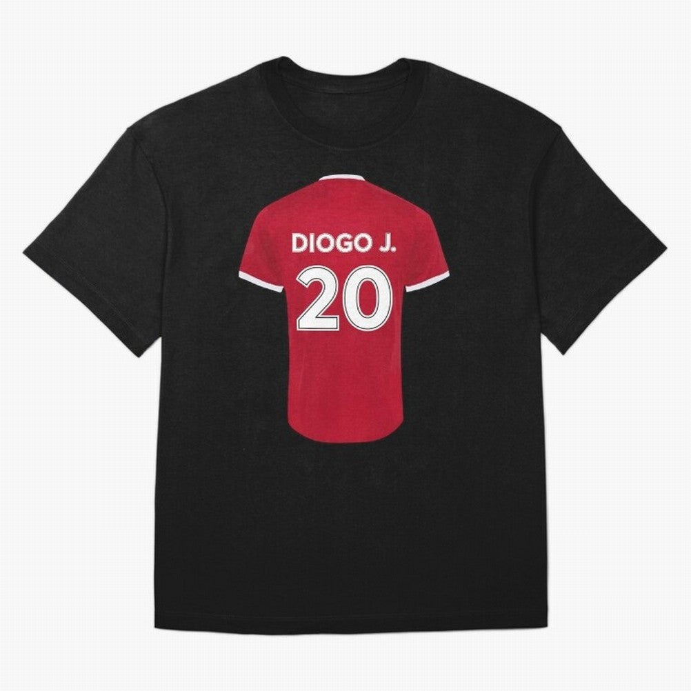 Diogo Jota jersey Oversized T-Shirt Support Your Favorite Stars during Global Football Passion for FIFA World Cup 2026, Centered on Messi, CR7 and Mbappe, France and Portugal, Championship Spirit, Famous Goals, Roaring Crowds and International
