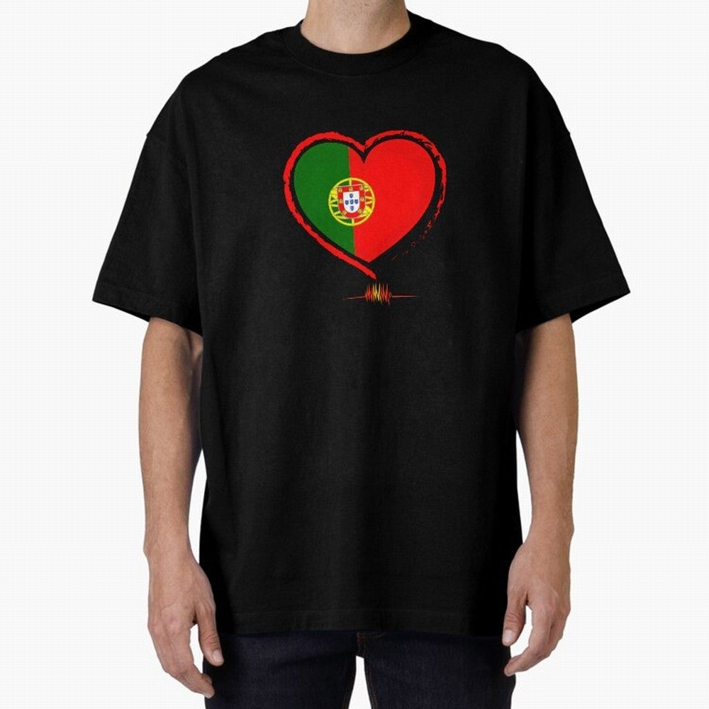 Porto Wine Gang, #PortoPunk #SeaAndSaudade #WavesOfHistory Oversized T-Shirt Celebrate Classic Football Spirit in Match Day Hype around FIFA World Cup 2026 USA Canada Mexico, Mbappe, Brazil, Classic Soccer Heritage, Championship Pressure, Fan