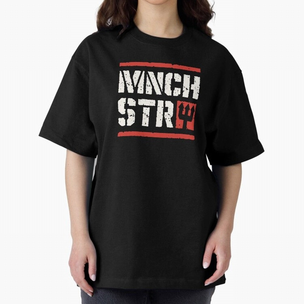 Manchester Oversized T-Shirt Keep Football History Alive during Match Day Hype around FIFA World Cup 2026, Mbappe and Neymar, England, Supporter Pride, Iconic Celebrations, Legendary Names and Global Match Day Energy; Ideal for Fans Who Follow