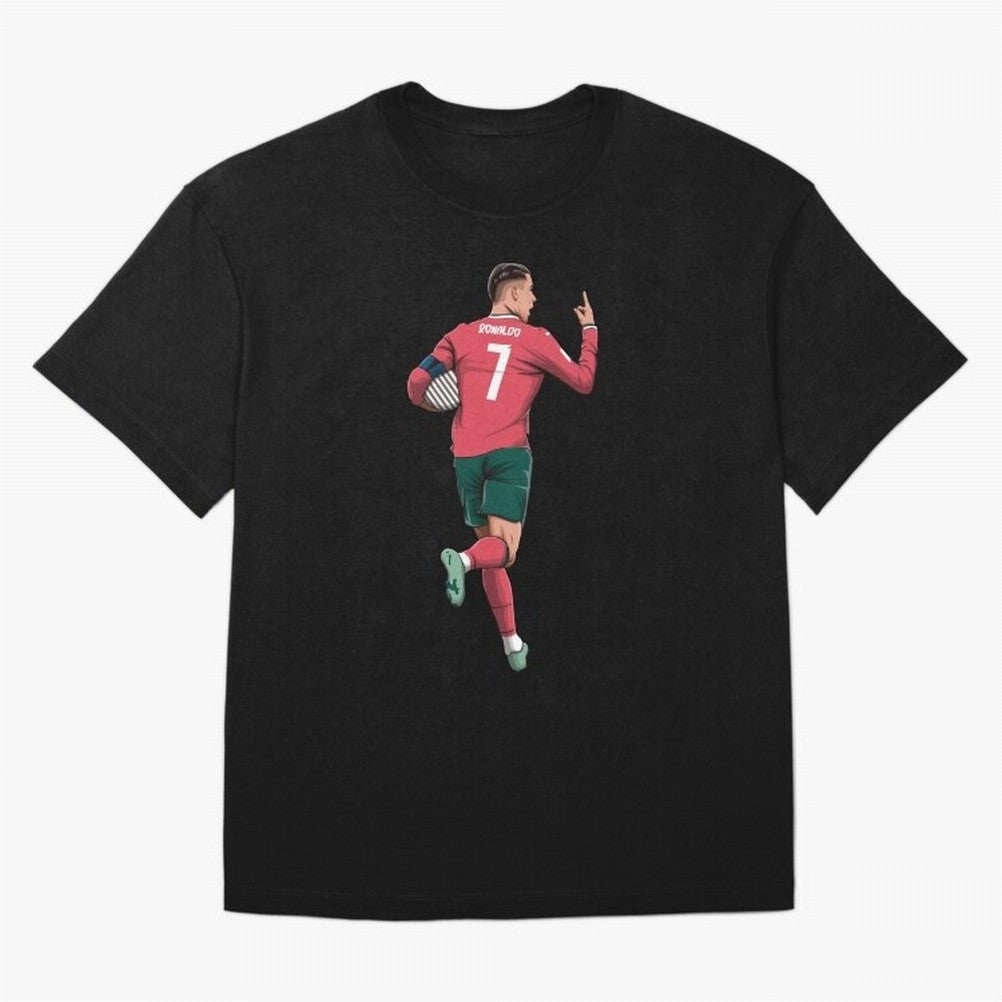 Cristiano Ronaldo Oversized T-Shirt Carry the Colors and Pride of FIFA World Cup 2026 Group Stage for Fans of Messi and Brazil, Bringing Football History, Final Match Energy, Crowd Noise and Once in a Lifetime Moments; Created for Match Day