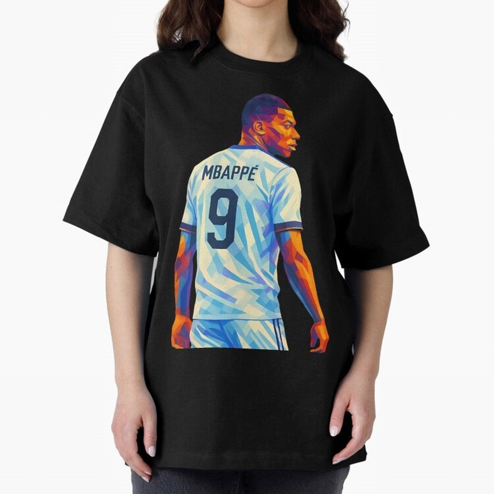 Kyliam Mbappe Oversized T-Shirt Celebrate the Road through the FIFA World Cup 2026 Group Stage Journey through Messi, Neymar and Mbappe Highlights, Netherlands Pride, Vintage Soccer Flavor, Modern Football Stars, National Flags and Final Night