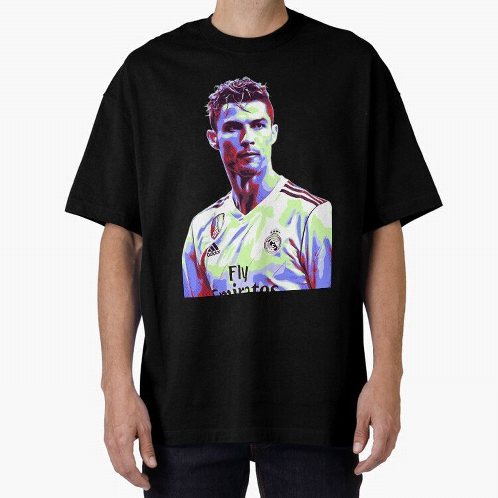 Ronaldo - retro Oversized T-Shirt Show Your Tournament Heart for FIFA World Cup 2026 Driven by Cristiano Ronaldo, Haaland and CR7, Spain and Netherlands Energy, Classic Soccer Heritage, Championship Pressure, Fan Loyalty and International Pride;