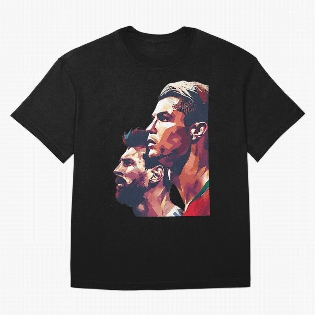 ronaldo and messi - Goat Oversized T-Shirt Make Memories around FIFA World Cup 2026 Built around Neymar, Haaland and Cristiano Ronaldo, Portugal, Spain and Germany Energy, Tournament Hype, Historic Matchups, Family Viewing Parties and Global Sports