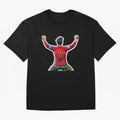 Ronaldo 7 Oversized T-Shirt Carry the Dream of FIFA World Cup 2026 for Fans of Messi and France and Portugal, Bringing Retro Football Energy, Iconic Rivalries, Trophy Chase Drama and Stadium Atmosphere; Great for Supporters Who Love Legendary