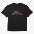 Vintage For?a Portugal Emblem ¨C Portuguese Football Fan Design Oversized T-Shirt Experience the Global Stage of FIFA World Cup 2026 USA Canada Mexico for Fans of Messi, Neymar and Mbappe and France and Portugal, Bringing Stadium Chants, National