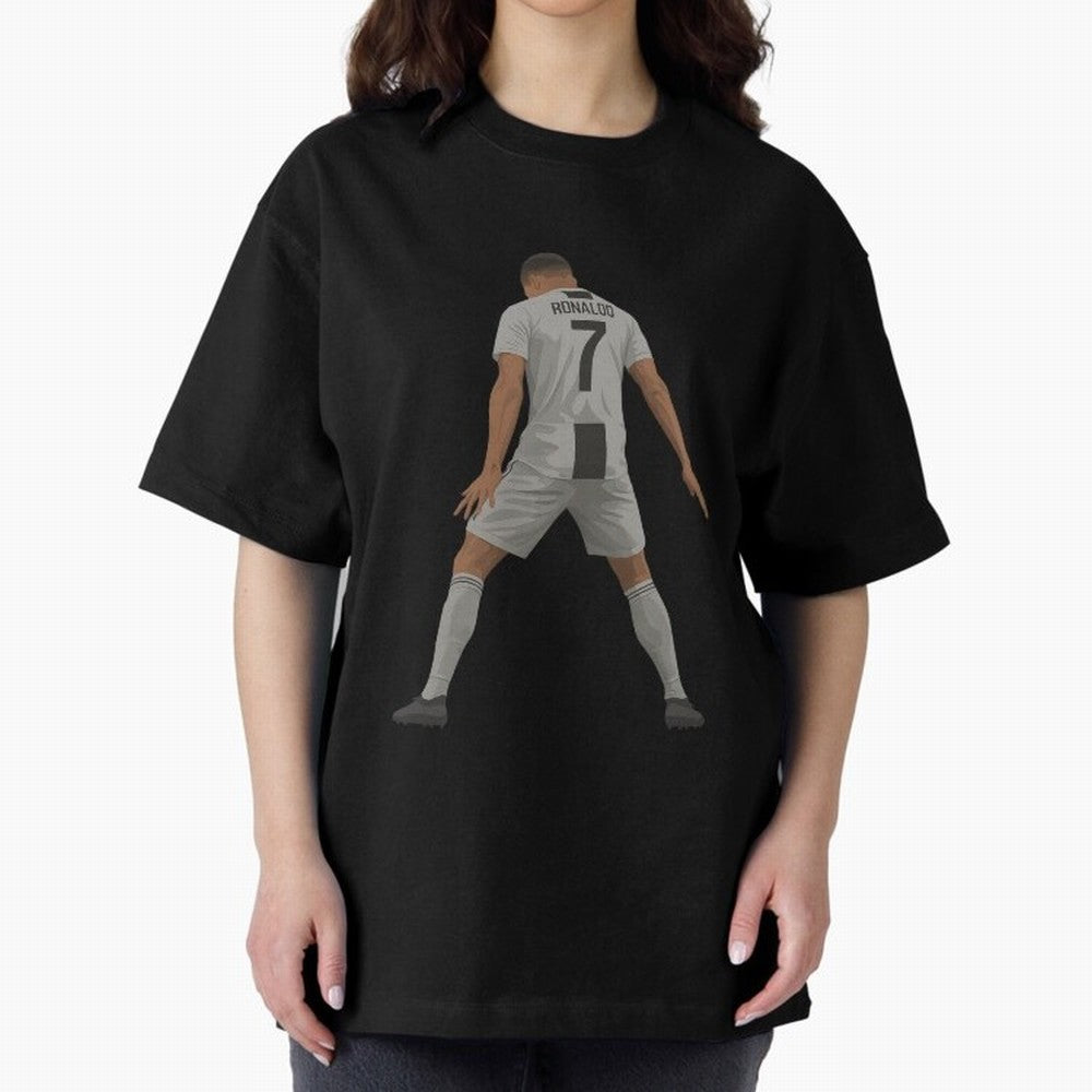 Cristiano Ronaldo Iconic Celebration Oversized T-Shirt Celebrate Supporters United by FIFA World Cup 2026 Spirit, Featuring Spain and Netherlands, Neymar, Haaland and Cristiano Ronaldo, Goal Celebration Energy, Supporter Heritage, Football Icons
