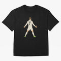 Cristiano Ronaldo Iconic Celebration Oversized T-Shirt Feel International Energy from Match Day Hype around FIFA World Cup 2026 USA Canada Mexico, Haaland, Germany, Goal Celebration Energy, Supporter Heritage, Football Icons and Worldwide