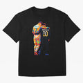 Cristiano Ronaldo & Neymar JR Wpap Art Oversized T-Shirt Celebrate the Biggest Stage of FIFA World Cup 2026 USA Canada Mexico for Fans of Haaland and France and Portugal, Bringing Football History, Final Match Energy, Crowd Noise and Once in a