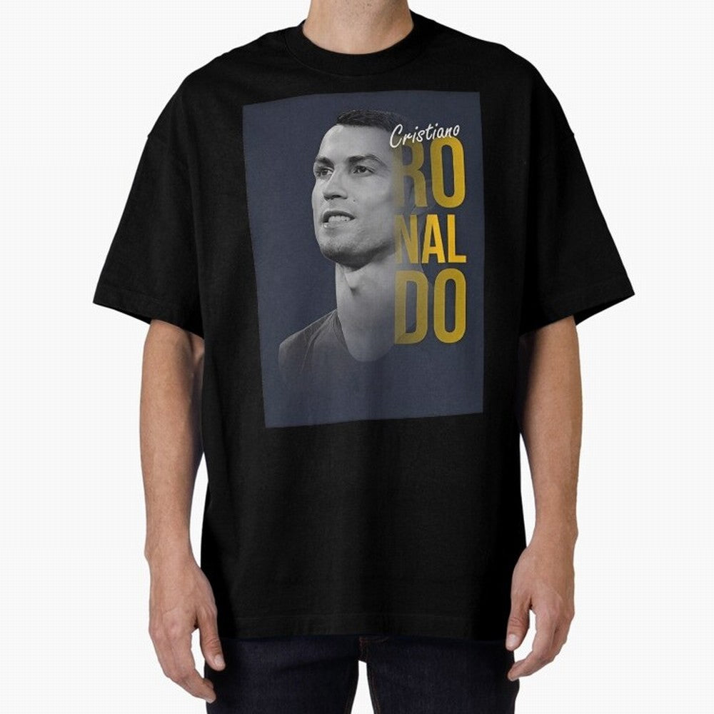 CR7 Oversized T-Shirt Enjoy FIFA World Cup 2026 Spirit, Built around Portugal, Spain and Germany, Messi, Neymar and Mbappe, Football History, Final Match Energy, Crowd Noise and Once in a Lifetime Moments; Ideal for Fans Who Follow Messi, Cristiano