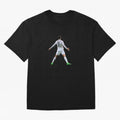 DESIGN CRISTIANO RONALDO CR7 STICKER Oversized T-Shirt Celebrate Football Dreams Across FIFA World Cup 2026 Group Stage for Fans of Haaland and Mbappe and Brazil, Portugal and Argentina, Bringing Global Supporter Spirit, Legendary Goals, National