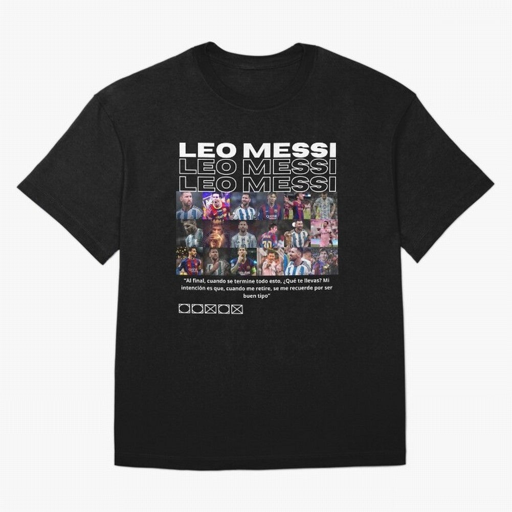 Leo Messi design Oversized T-Shirt Join the Countdown to the FIFA World Cup 2026 USA Canada Mexico Journey through CR7 and Messi Highlights, Brazil, Portugal and Argentina Pride, Champion Mindset, Group Stage Buzz, Knockout Tension and Passionate