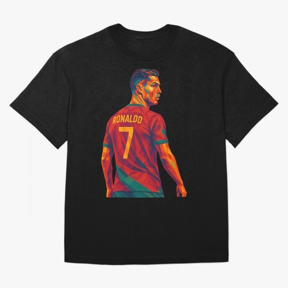 Cristiano Ronaldo Oversized T-Shirt Fuel Your Fan Pride for FIFA World Cup 2026 USA Canada Mexico Driven by Messi and Cristiano Ronaldo, France Energy, Goal Celebration Energy, Supporter Heritage, Football Icons and Worldwide Tournament Joy; Ideal