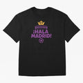 Hala Madrid Oversized T-Shirt Make Every Match About Global Football Passion for FIFA World Cup 2026, Highlighting Messi, Brazil, Portugal and Argentina, Football History, Final Match Energy, Crowd Noise and Once in a Lifetime Moments; Ideal for