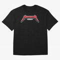 Manchester United Metal Font Oversized T-Shirt Experience the Global Stage of FIFA World Cup 2026 Spirit, Capturing Portugal, Messi, CR7 and Mbappe, Classic Soccer Heritage, Championship Pressure, Fan Loyalty and International Pride; Perfect for
