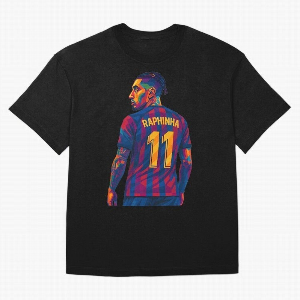 Raphinha Oversized T-Shirt Bring Home Match Day Hype around FIFA World Cup 2026, CR7 and Messi, Germany, Match Day Excitement, Supporter Culture, Golden Goals and Global Football Passion; Made for Collectors Who Enjoy Iconic Players, Country Pride,