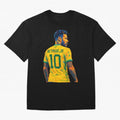 Neymar Jr Oversized T-Shirt Treasure FIFA World Cup 2026 USA Canada Mexico Spirit, Featuring France and Portugal, CR7, Stadium Chants, National Pride, Trophy Dreams and Unforgettable Football Memories; Perfect for Fans, Collectors, Family
