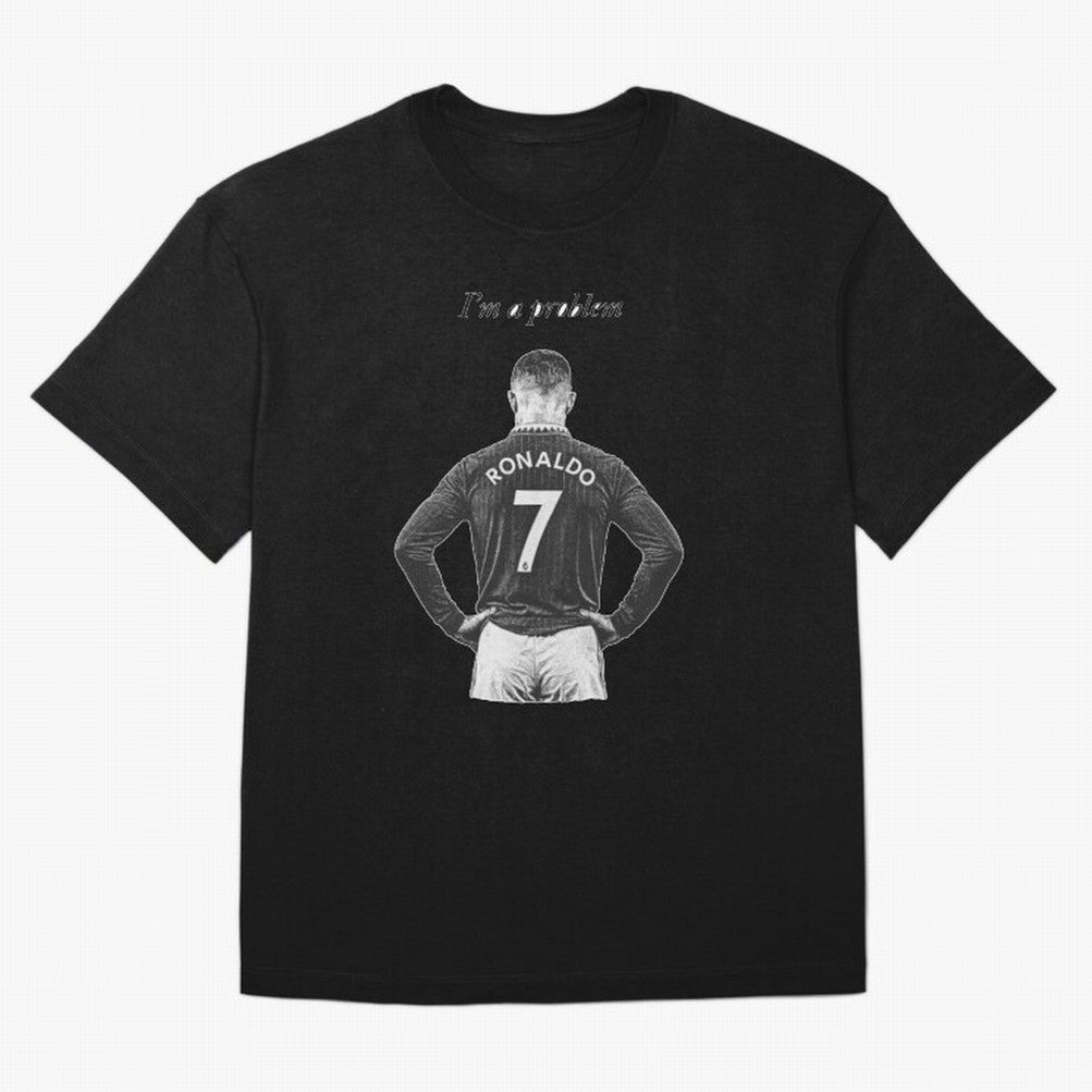 Ronaldo Problem Oversized T-Shirt Discover FIFA World Cup 2026 USA Canada Mexico with Neymar, Haaland and Cristiano Ronaldo, Argentina, France and Brazil Energy, Tournament Hype, Historic Matchups, Family Viewing Parties and Global Sports Pride;