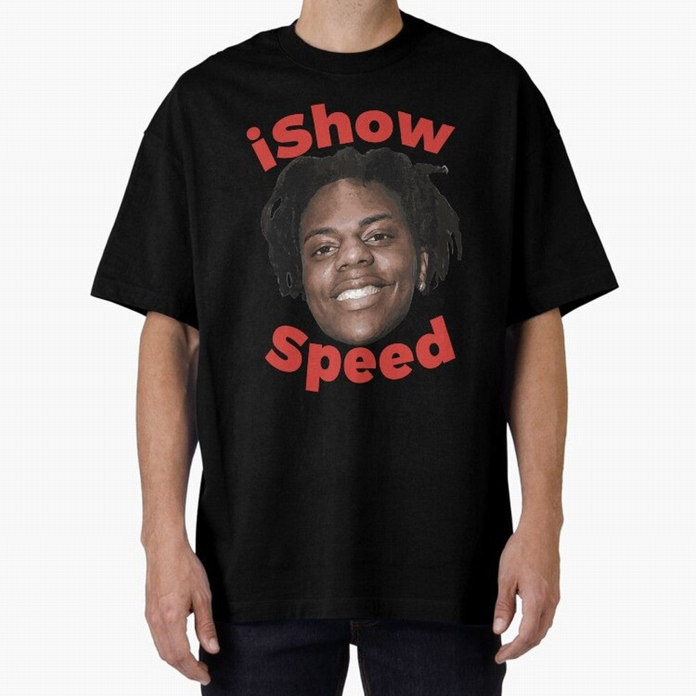 Ishowspeed Oversized T-Shirt Discover FIFA World Cup 2026 Group Stage with Messi, Argentina and Brazil Energy, Sports Nostalgia, International Competition, Famous Players and Unforgettable Victories; Perfect for People Who Love Argentina, Brazil,
