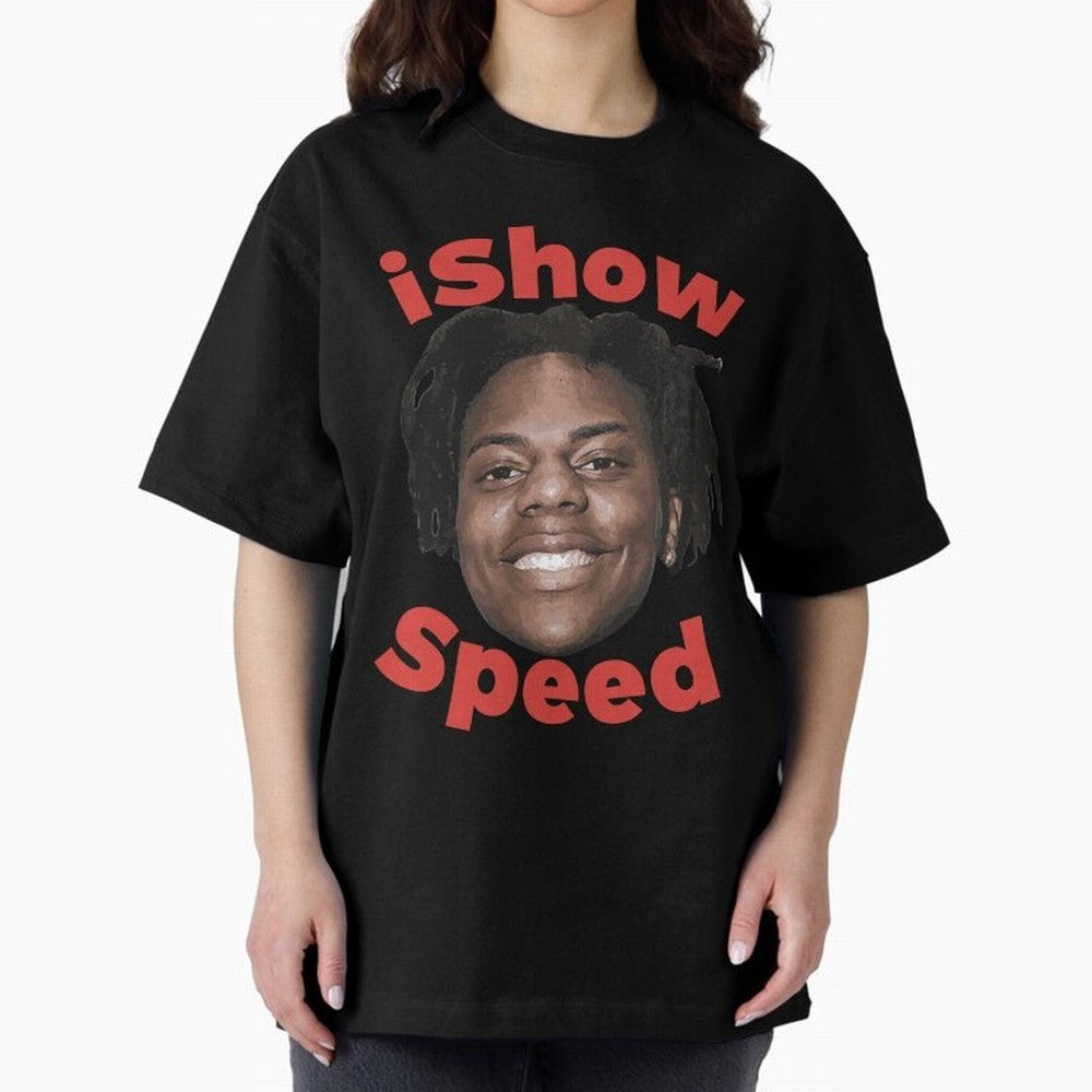 Ishowspeed Oversized T-Shirt Discover FIFA World Cup 2026 Group Stage with Messi, Argentina and Brazil Energy, Sports Nostalgia, International Competition, Famous Players and Unforgettable Victories; Perfect for People Who Love Argentina, Brazil,