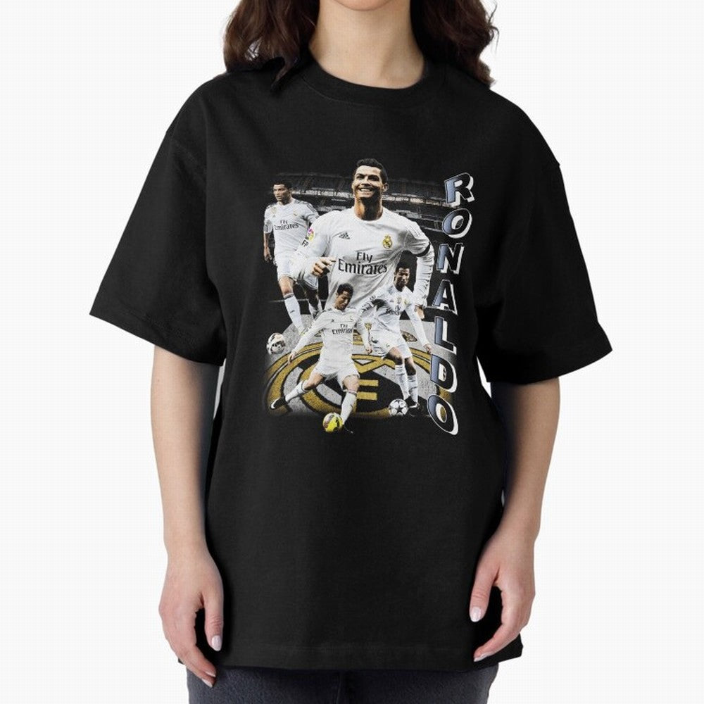 Cristiano Ronaldo Vintage Oversized T-Shirt Bring Champion Energy into the FIFA World Cup 2026 Group Stage Journey through Messi, CR7 and Mbappe Highlights, France Pride, Football Passion, Legendary Performances, Festival Vibes and Supporter