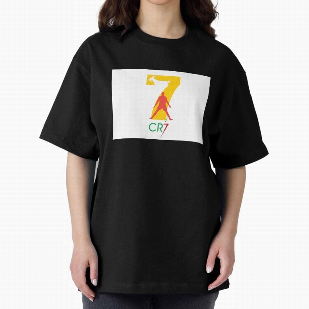 Ronaldo GOAT Oversized T-Shirt Celebrate Football Heritage in the FIFA World Cup 2026 Group Stage Journey through Cristiano Ronaldo Highlights, France and Portugal Pride, Sports Nostalgia, International Competition, Famous Players and Unforgettable