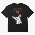 Cristiano Ronaldo Motivational Quote Oversized T-Shirt Represent Football Lovers during FIFA World Cup 2026 USA Canada Mexico for Fans of Mbappe and Brazil, Portugal and Argentina, Bringing Retro Football Energy, Iconic Rivalries, Trophy Chase