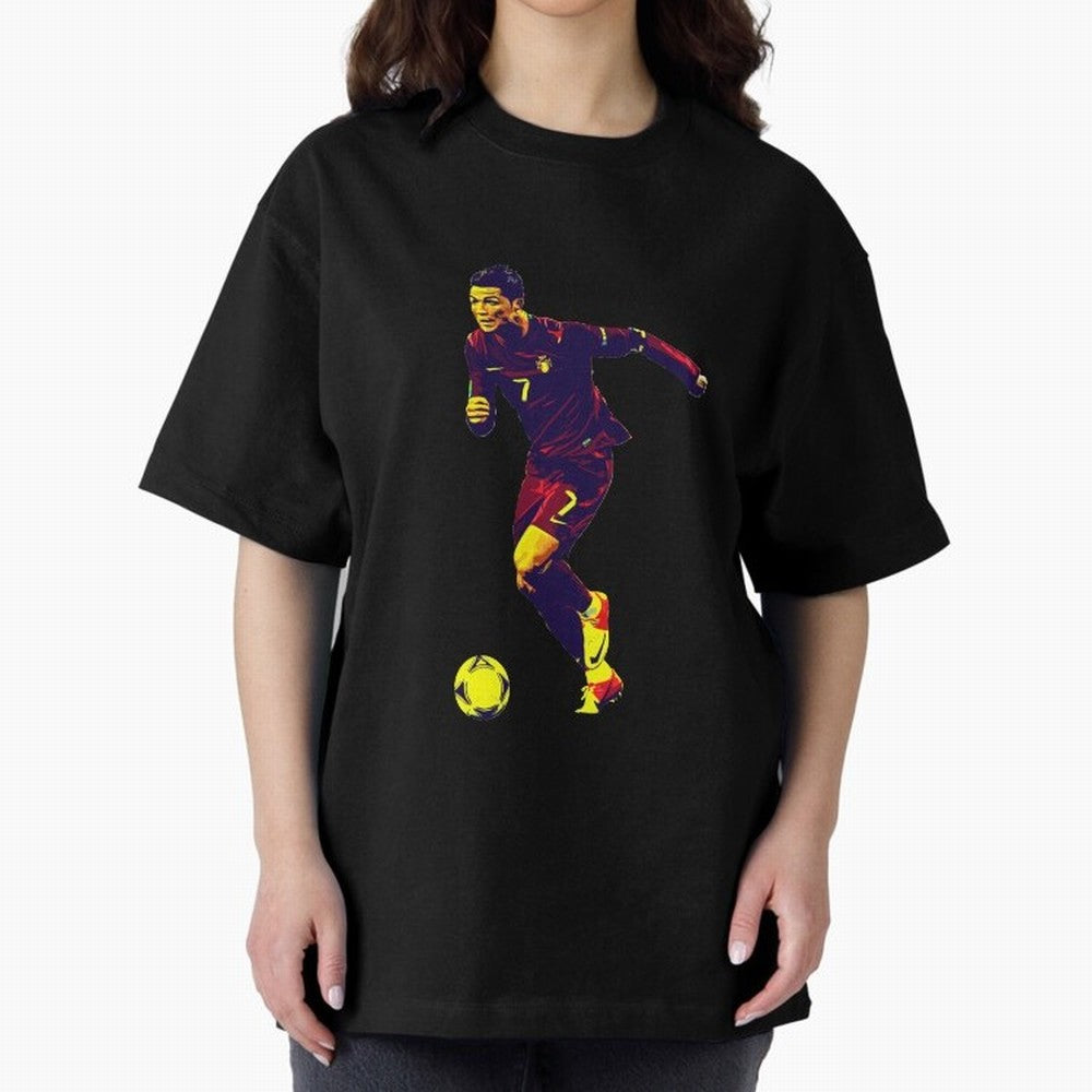 Cristianno Ronaldo Oversized T-Shirt Remember FIFA World Cup 2026 Centered on Neymar, Argentina and Brazil Energy, Supporter Pride, Iconic Celebrations, Legendary Names and Global Match Day Energy; Made for Collectors Who Enjoy Iconic Players,