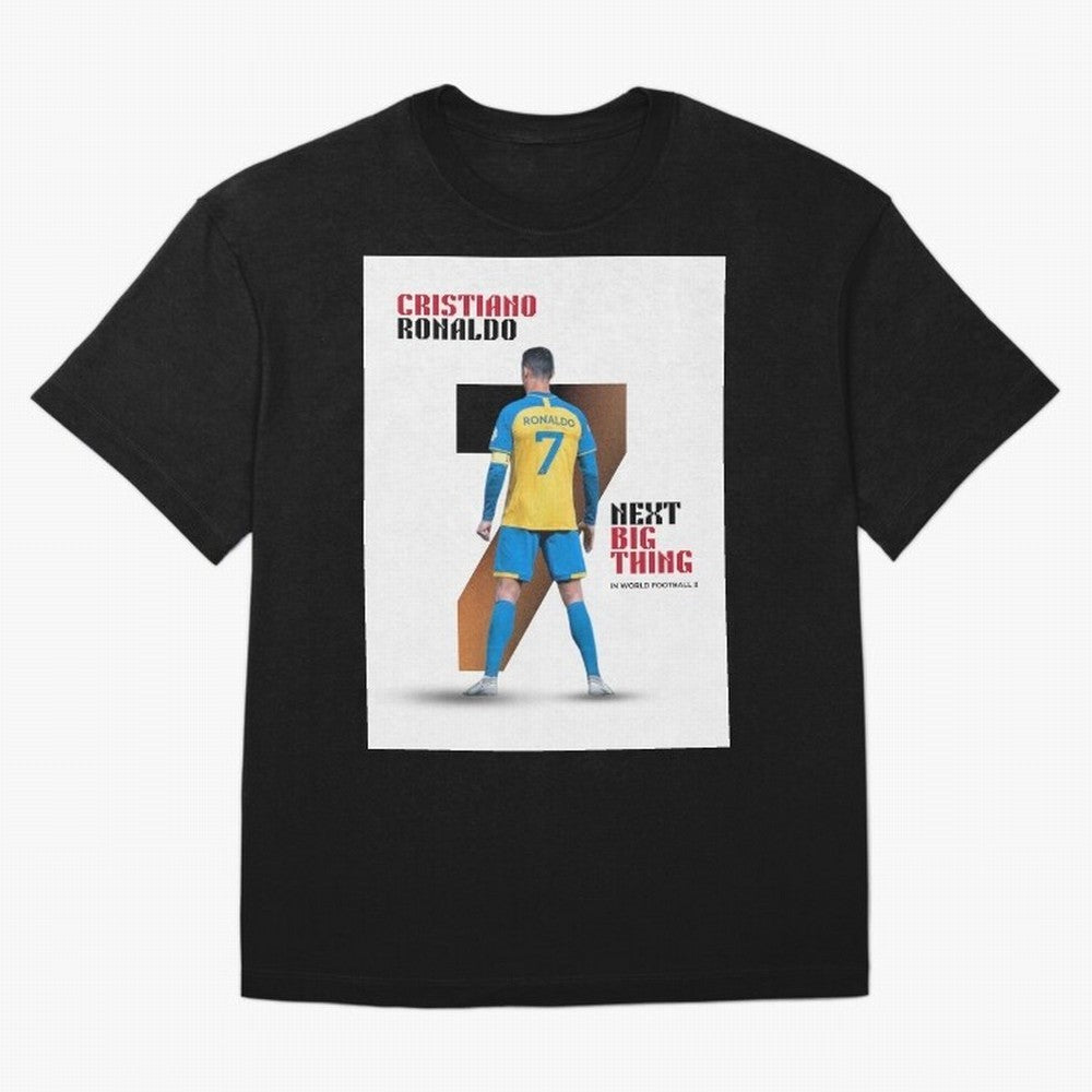 Cristiano Ronaldo Oversized T-Shirt Make Memories around Global Football Passion for FIFA World Cup 2026 USA Canada Mexico, Built around Messi, Neymar and Mbappe, England, France and Netherlands, Football Festival Excitement, Trophy Ambitions,