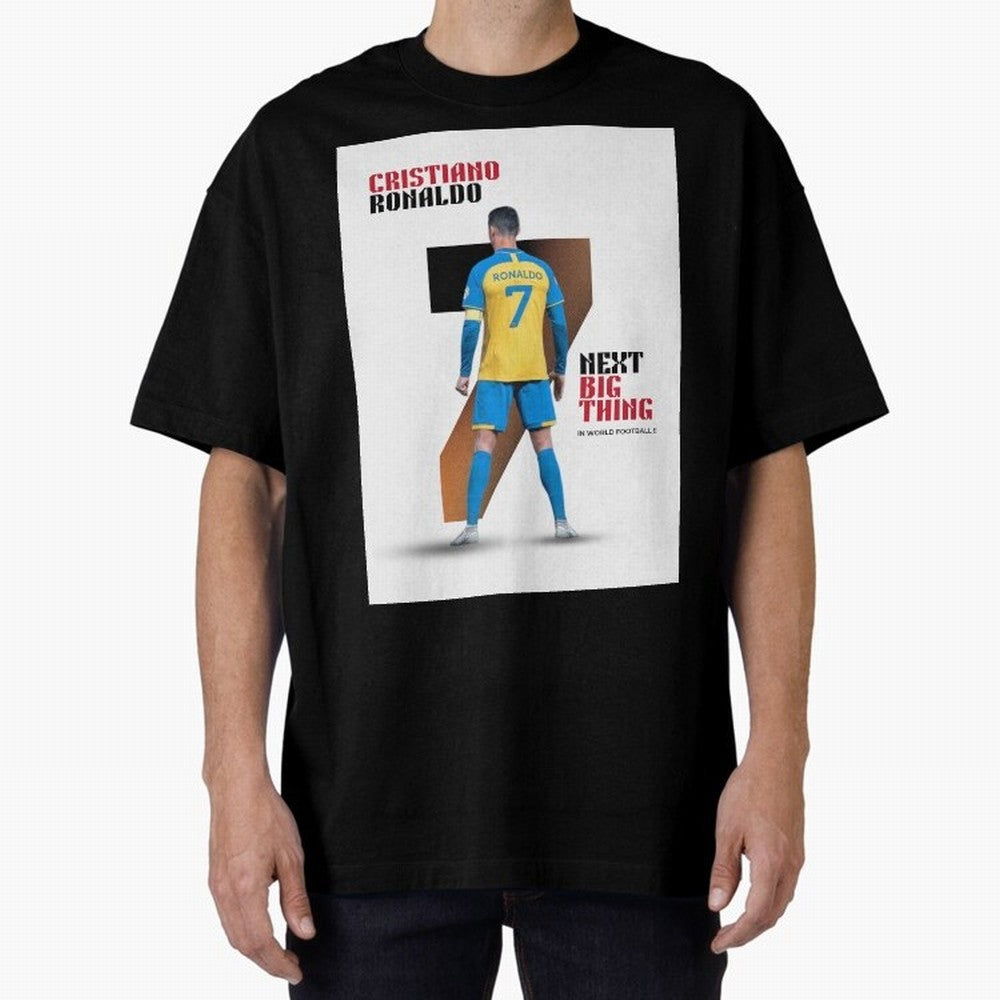 Cristiano Ronaldo Oversized T-Shirt Make Memories around Global Football Passion for FIFA World Cup 2026 USA Canada Mexico, Built around Messi, Neymar and Mbappe, England, France and Netherlands, Football Festival Excitement, Trophy Ambitions,