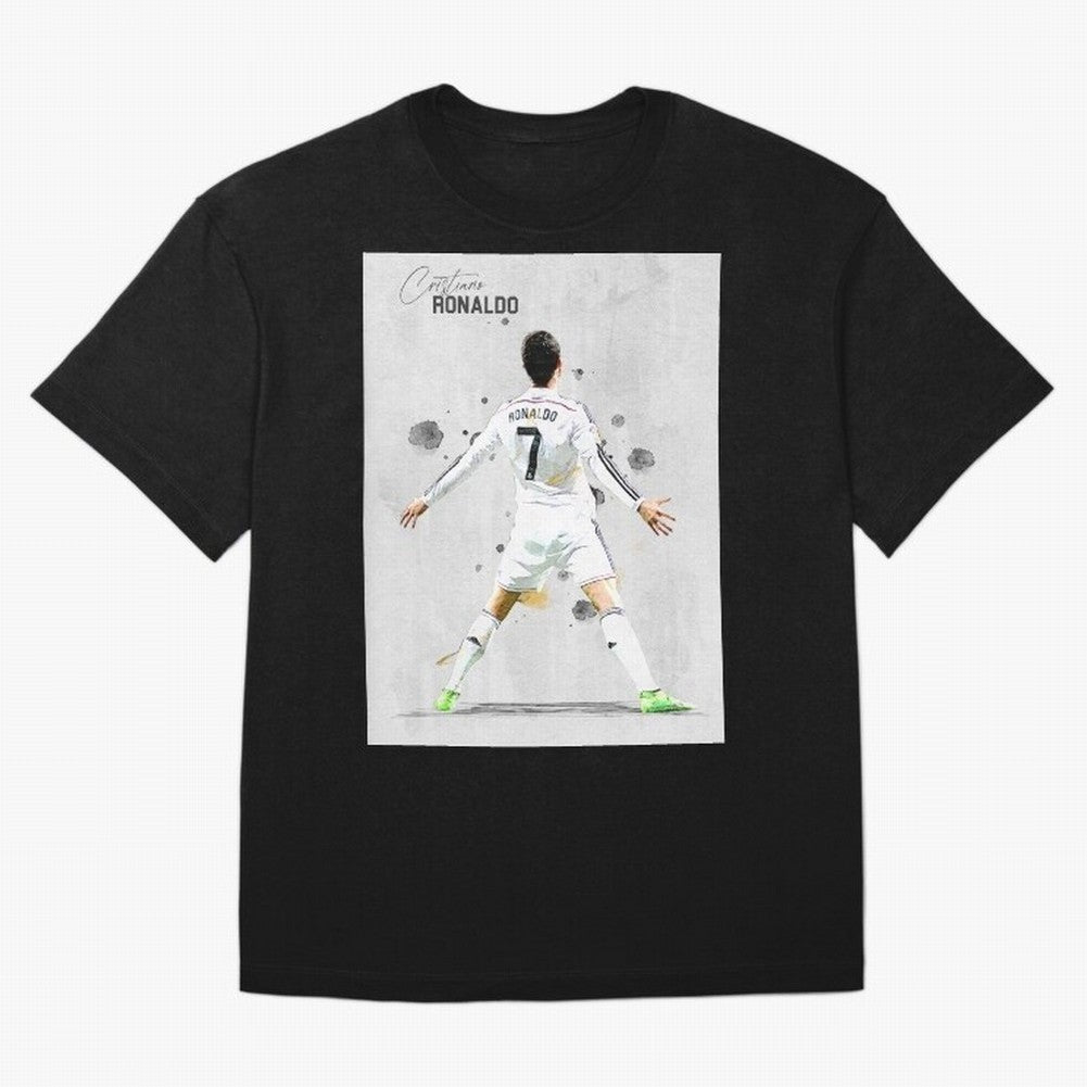 RM Legend Player Ronaldo Oversized T-Shirt Bring a Champion Mindset to Global Football Passion for FIFA World Cup 2026 Group Stage, Featuring Haaland and Mbappe, England, Game Day Rituals, Football Legends, Country Pride and the Road to the Final;