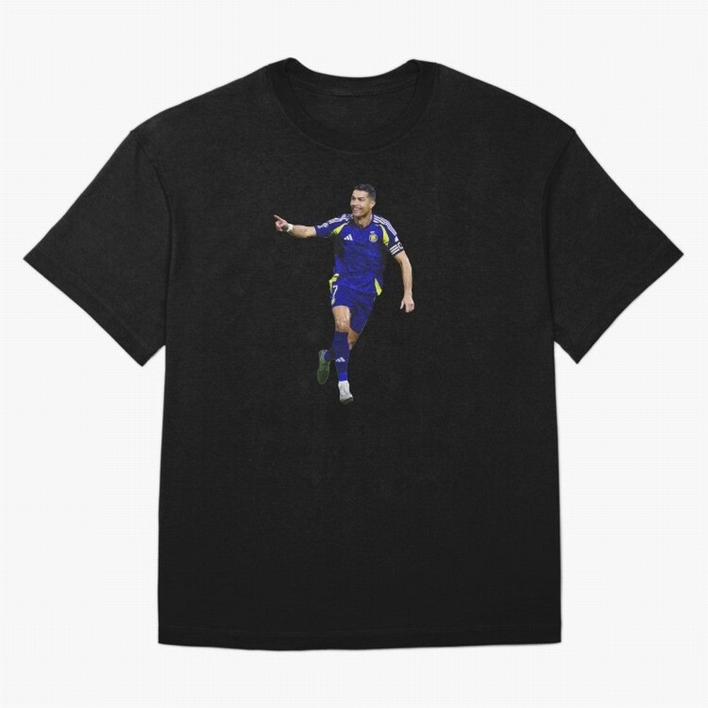 Cristiano Ronaldo Oversized T-Shirt Celebrate Unforgettable Nights in FIFA World Cup 2026 USA Canada Mexico for Fans of Neymar and France and Portugal, Bringing Sports Nostalgia, International Competition, Famous Players and Unforgettable