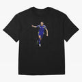 Cristiano Ronaldo Oversized T-Shirt Celebrate Unforgettable Nights in FIFA World Cup 2026 USA Canada Mexico for Fans of Neymar and France and Portugal, Bringing Sports Nostalgia, International Competition, Famous Players and Unforgettable