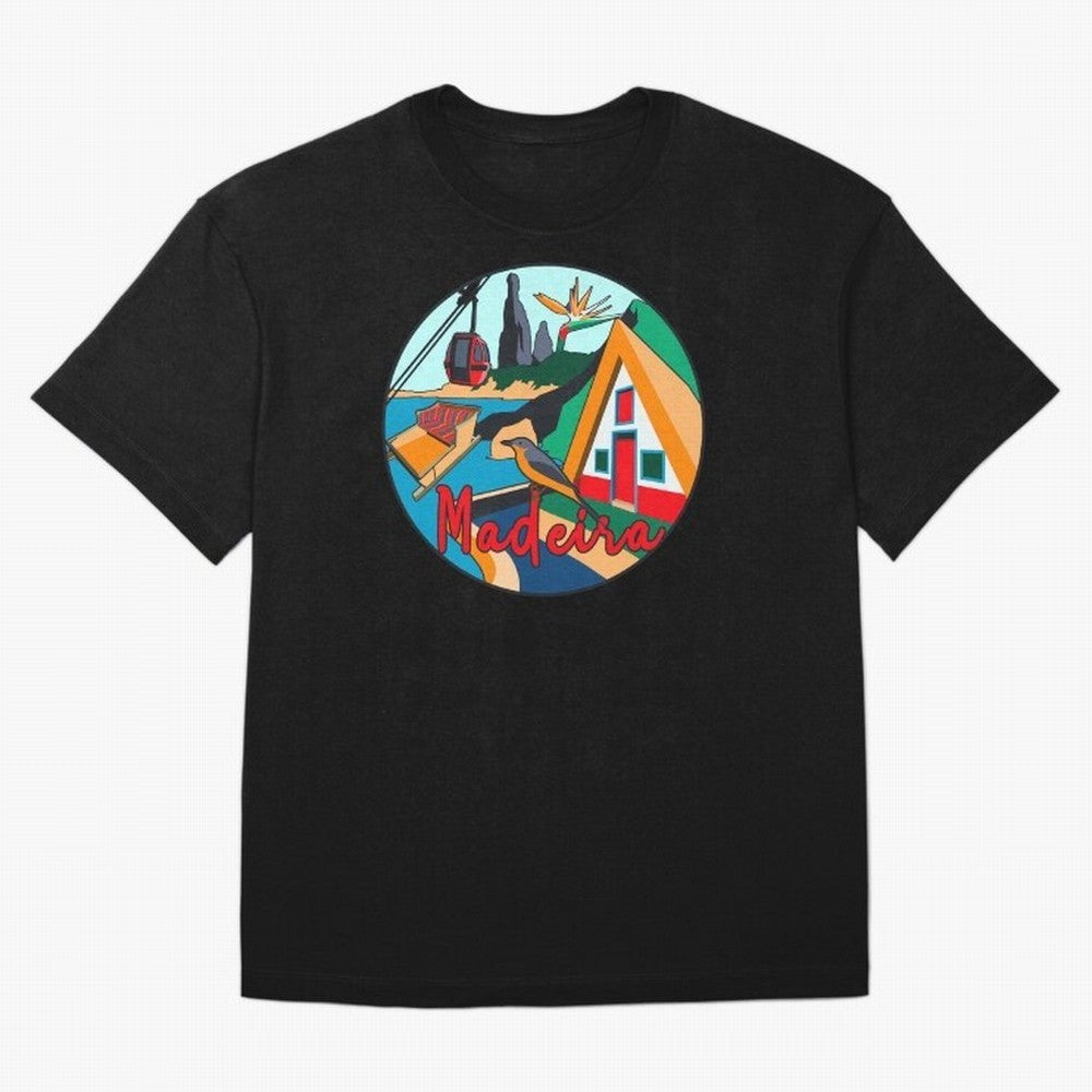 Madeira Oversized T-Shirt Feel the Roar of Match Day Hype around FIFA World Cup 2026 Group Stage, Neymar, France and Portugal, Global Supporter Spirit, Legendary Goals, National Colors and Tournament Celebration; Made for Collectors Who Enjoy