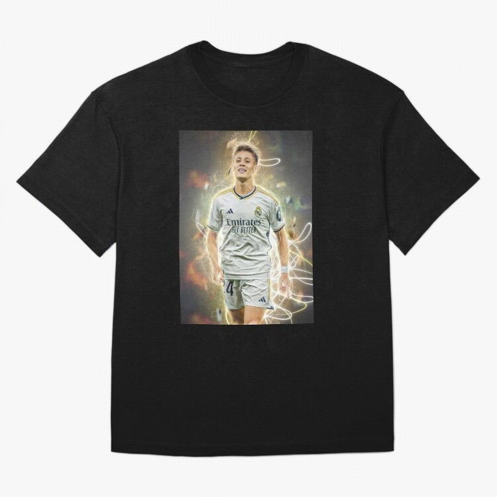 Arda Guler Oversized T-Shirt Get Ready for Global Football Passion for FIFA World Cup 2026, Highlighting Mbappe, France, Sports Nostalgia, International Competition, Famous Players and Unforgettable Victories; Built for Supporters Chasing Trophy