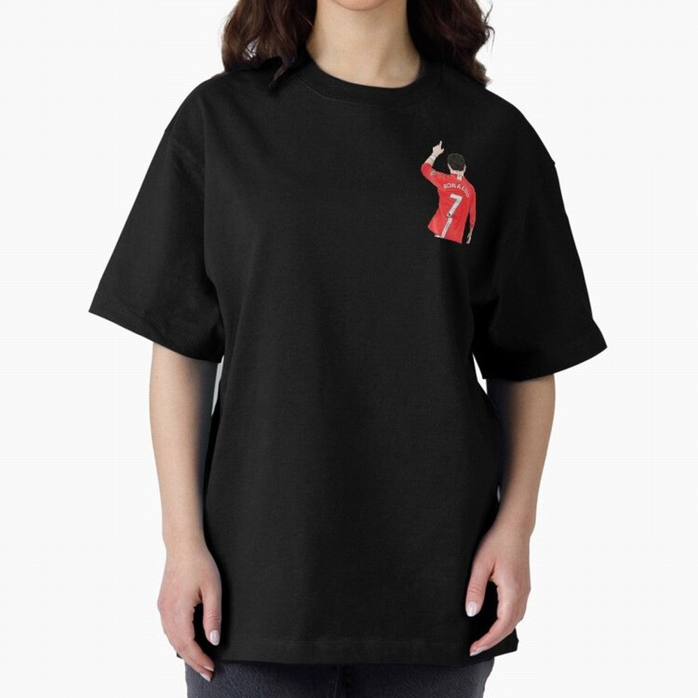 Cristiano Ronaldo CR7 Oversized T-Shirt Carry the Dream of Match Day Hype around FIFA World Cup 2026 USA Canada Mexico, Cristiano Ronaldo, Spain and Netherlands, Champion Mindset, Group Stage Buzz, Knockout Tension and Passionate Fan Culture; Ideal