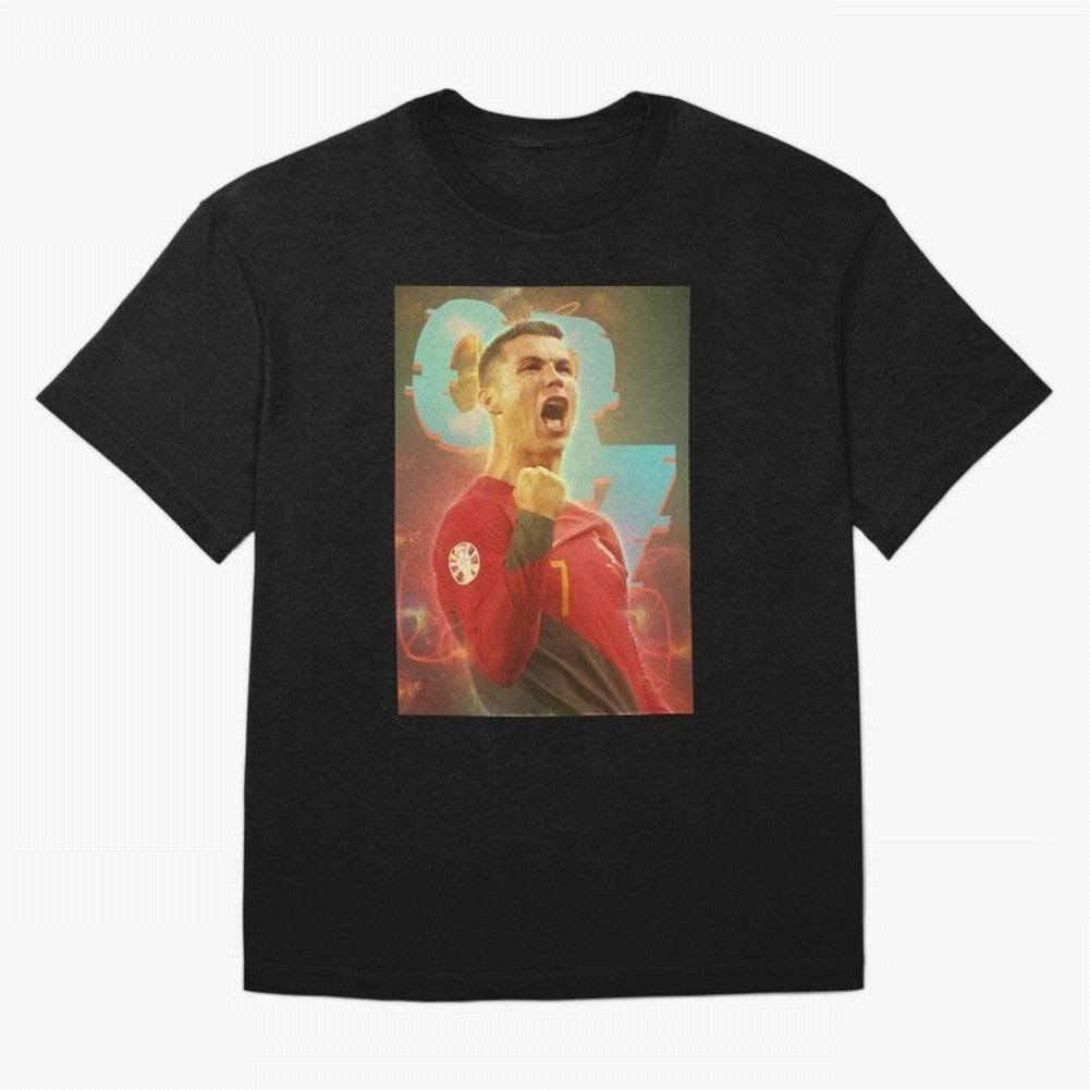 Ronaldo selebration Oversized T-Shirt Cheer for the FIFA World Cup 2026 Group Stage Journey through Cristiano Ronaldo Highlights, Argentina Pride, Sports Nostalgia, International Competition, Famous Players and Unforgettable Victories; Ideal for