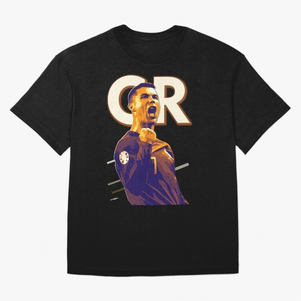Cristiano Ronaldo Oversized T-Shirt Show Your Tournament Heart for FIFA World Cup 2026 Group Stage Spirit, Capturing Brazil, Portugal and Argentina, CR7, Tournament Hype, Historic Matchups, Family Viewing Parties and Global Sports Pride; Created