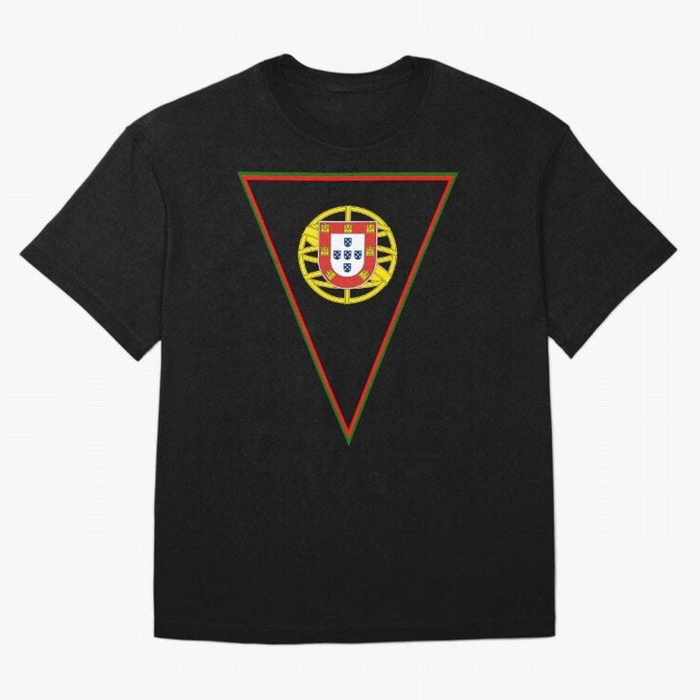 Portugal Flag & Coat of arms Oversized T-Shirt Keep the Legacy of the FIFA World Cup 2026 USA Canada Mexico Journey through Mbappe Highlights, Brazil Pride, Stadium Chants, National Pride, Trophy Dreams and Unforgettable Football Memories; Made for