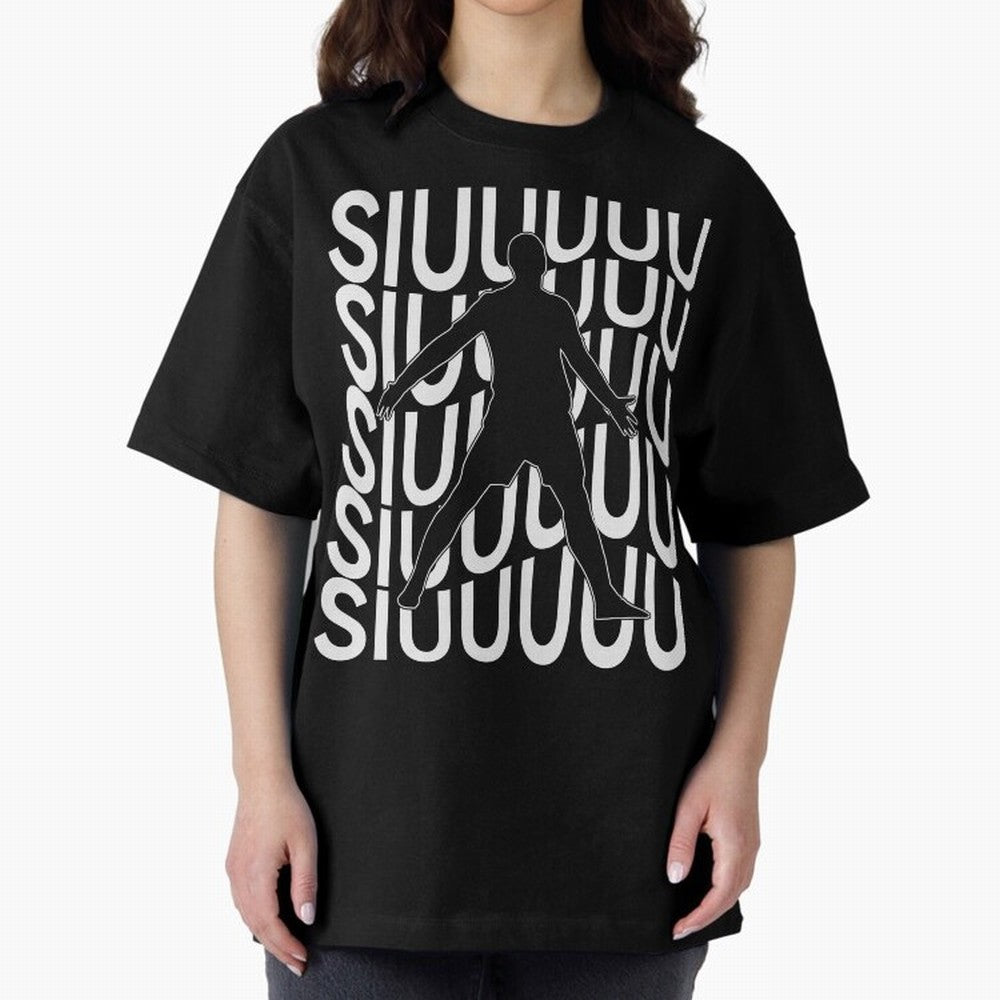 Siuuuuu Cute Soccer Present For Soccer Lovers Fan Kid's Boys Oversized T-Shirt Celebrate Unforgettable Nights in Global Football Passion for FIFA World Cup 2026 USA Canada Mexico, Built around Messi, Neymar and Mbappe, England, Soccer Culture,