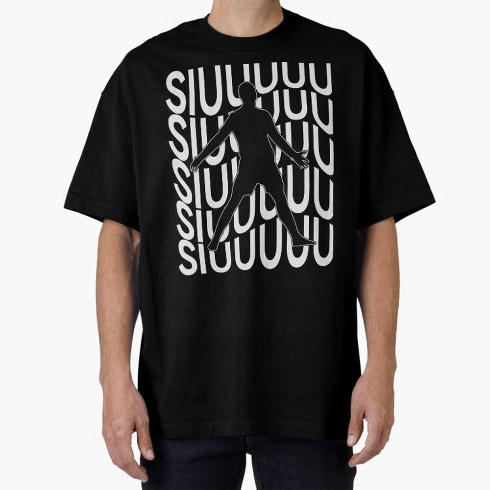 Siuuuuu Cute Soccer Present For Soccer Lovers Fan Kid's Boys Oversized T-Shirt Celebrate Unforgettable Nights in Global Football Passion for FIFA World Cup 2026 USA Canada Mexico, Built around Messi, Neymar and Mbappe, England, Soccer Culture,