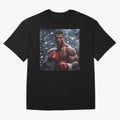 Cristiano Ronaldo: The Unexpected Boxer Oversized T-Shirt Feel International Energy from FIFA World Cup 2026 USA Canada Mexico Spirit, Centered on Netherlands, Haaland and Mbappe, Championship Spirit, Famous Goals, Roaring Crowds and International