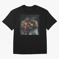 Cristiano Ronaldo vs Alvarez Canelo: Gaming Duel Between Legends Oversized T-Shirt Make Game Day About Global Football Passion for FIFA World Cup 2026, Inspired by Mbappe and Neymar, Germany, Sports Nostalgia, International Competition, Famous