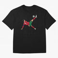 Ronaldo 910 Goal Bicycle Kick Oversized T-Shirt Discover FIFA World Cup 2026 Group Stage Celebrating CR7, Spain Energy, Champion Mindset, Group Stage Buzz, Knockout Tension and Passionate Fan Culture; Ideal for Fans Who Follow Messi, Cristiano