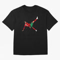 Cristiano Ronaldo 910th Goal Bicycle Kick Tribute Oversized T-Shirt Build FIFA World Cup 2026 Group Stage Centered on Cristiano Ronaldo, England and Germany Energy, Game Day Rituals, Football Legends, Country Pride and the Road to the Final; Made
