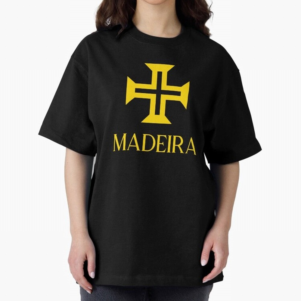Madeira yellow Oversized T-Shirt Show Love for Legendary Goals in FIFA World Cup 2026 Filled with Messi, Neymar and Mbappe, Spain Energy, Supporter Pride, Iconic Celebrations, Legendary Names and Global Match Day Energy; Created for Match Day