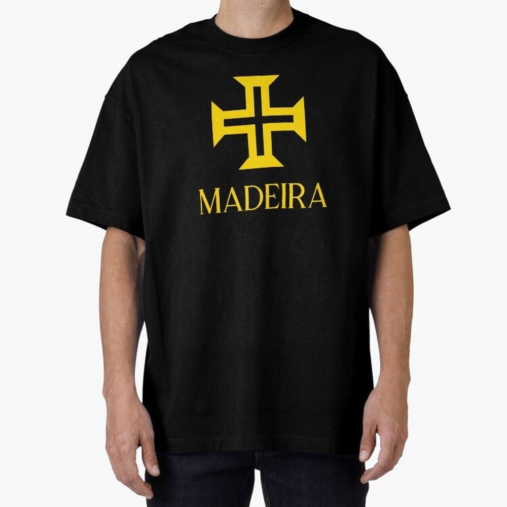 Madeira yellow Oversized T-Shirt Show Love for Legendary Goals in FIFA World Cup 2026 Filled with Messi, Neymar and Mbappe, Spain Energy, Supporter Pride, Iconic Celebrations, Legendary Names and Global Match Day Energy; Created for Match Day