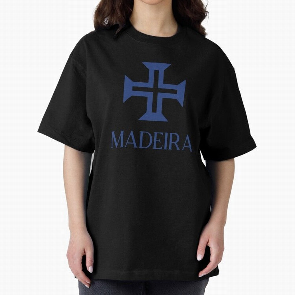 Madeira blue Oversized T-Shirt Enjoy the Biggest Football Party of FIFA World Cup 2026 USA Canada Mexico Spirit, Driven by Argentina, France and Brazil, CR7 and Messi, Worldwide Fan Energy, Dramatic Goals, Stadium Lights and Championship