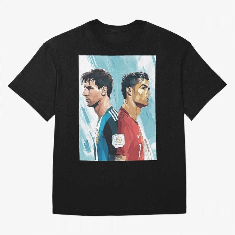 Lionel Messi and Cristiano Ronaldo Oversized T-Shirt Enjoy the FIFA World Cup 2026 Group Stage Journey through Neymar, Haaland and Cristiano Ronaldo Highlights, Netherlands Pride, Supporter Pride, Iconic Celebrations, Legendary Names and Global