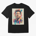 Lionel Messi Oversized T-Shirt Remember Iconic Moments from the FIFA World Cup 2026 Group Stage Journey through Neymar Highlights, Argentina and Brazil Pride, Stadium Memories, Football Loyalty, International Chants and Championship Tradition; Made