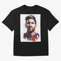 Lionel Messi Oversized T-Shirt Celebrate the Next Chapter of FIFA World Cup 2026 Group Stage Highlighting Neymar, Haaland and Cristiano Ronaldo, Brazil Energy, Supporter Pride, Iconic Celebrations, Legendary Names and Global Match Day Energy; Built